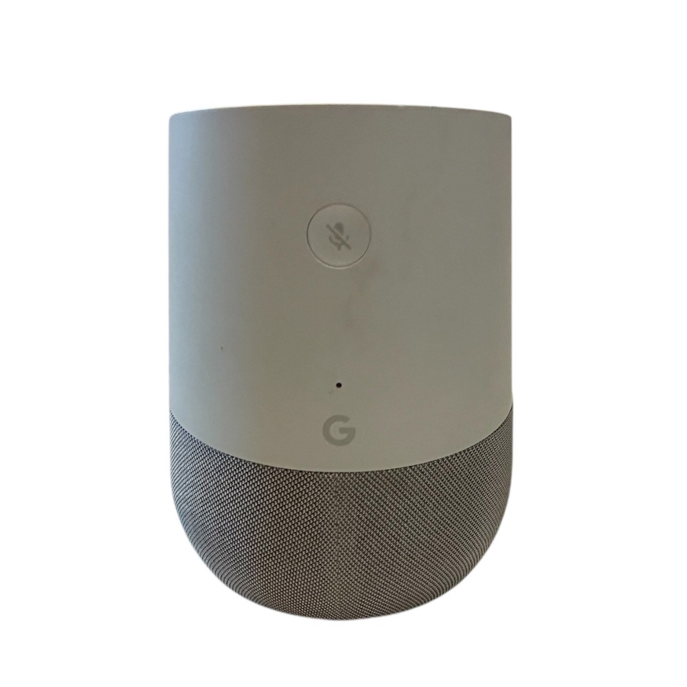 Google Home White Smart Speaker Voice Assistant Model HOME OS